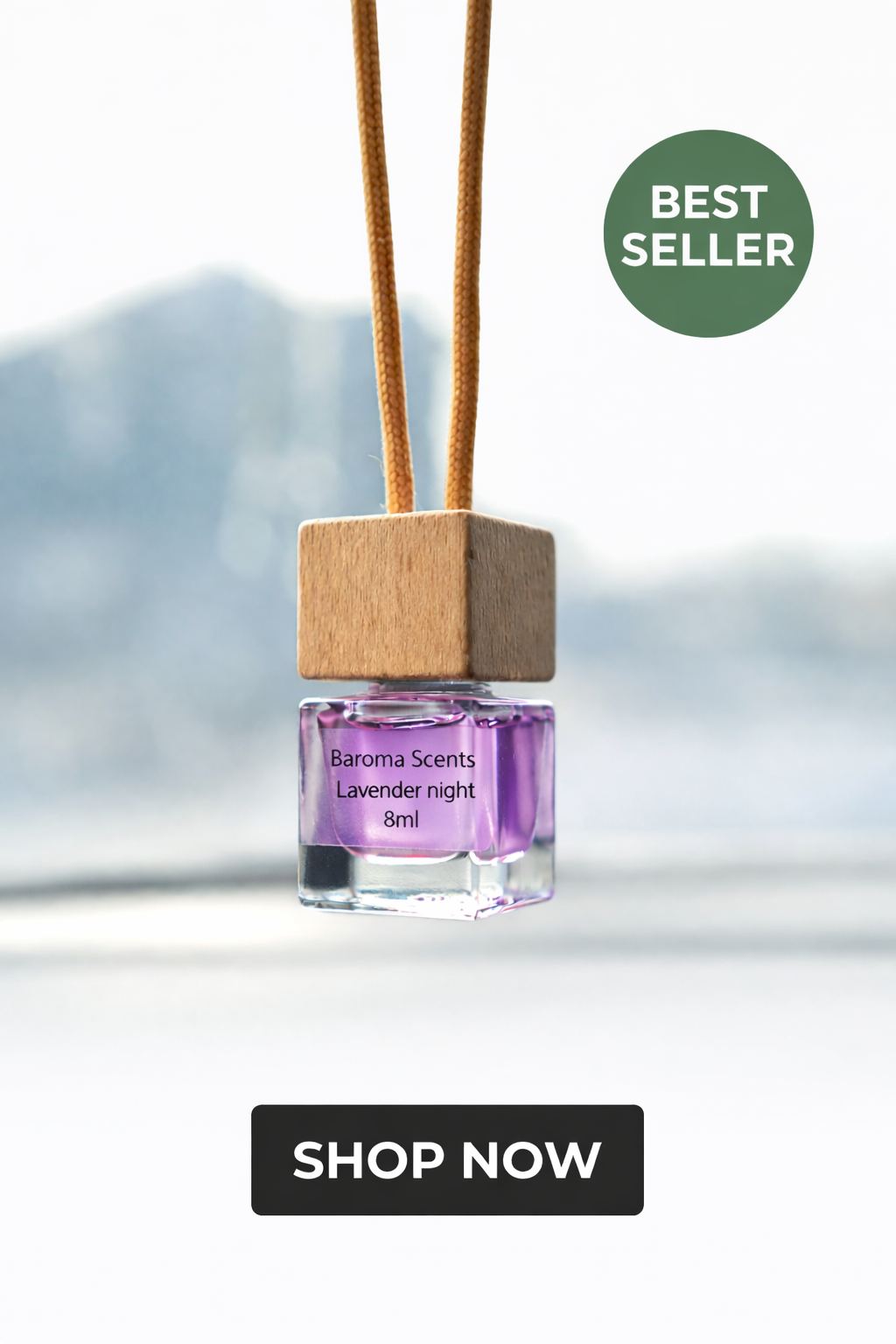 Luminous Lavender Night